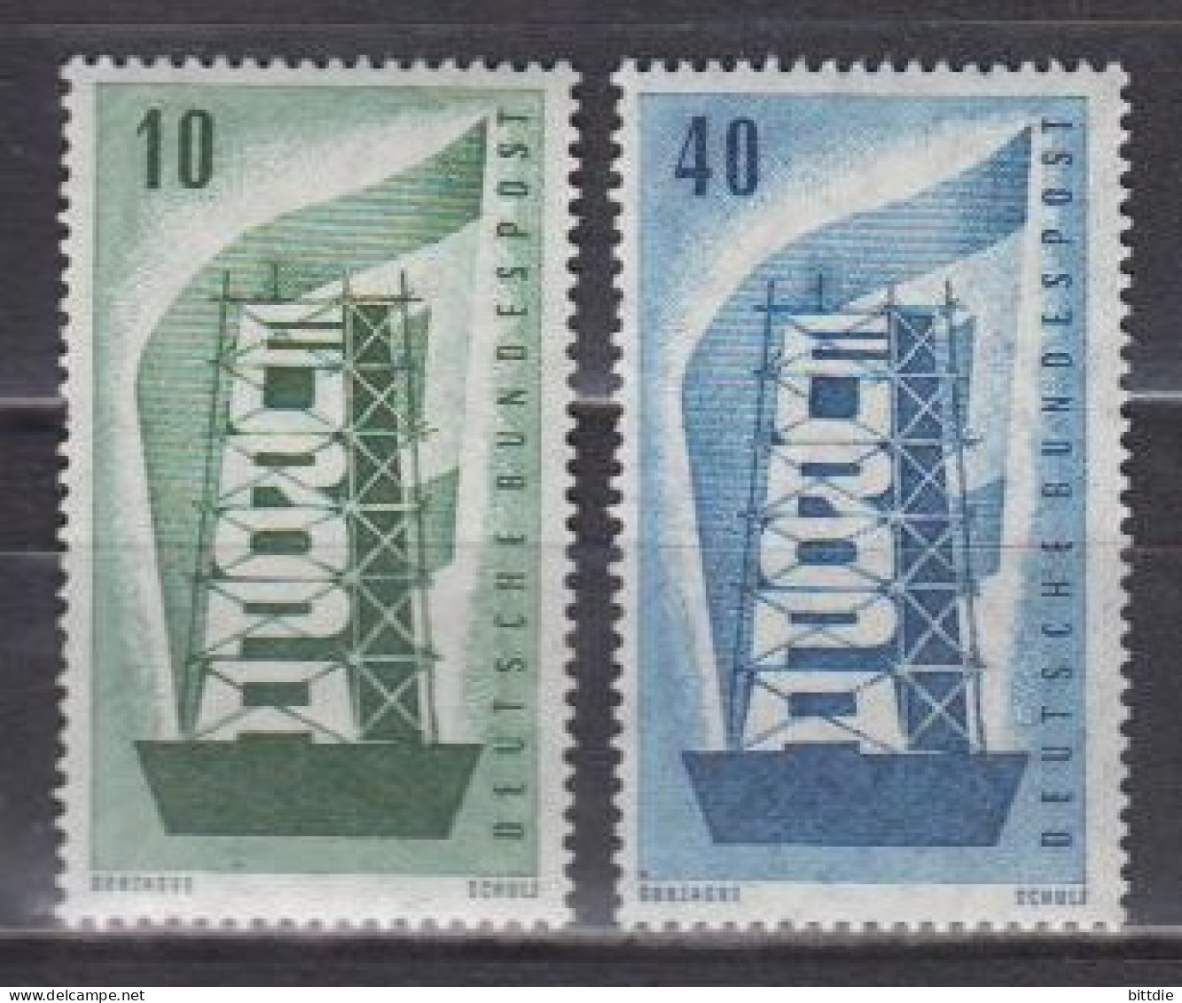Europa/Cept'56 , BRD  241/42 , Xx  (E 1564) - 1956