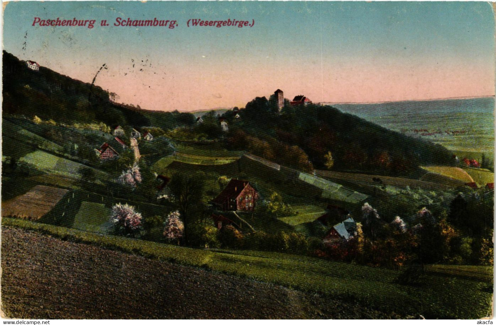 CPA AK PASCHENBURG U. SCHAUMBURG GERMANY (865241) - Schaumburg