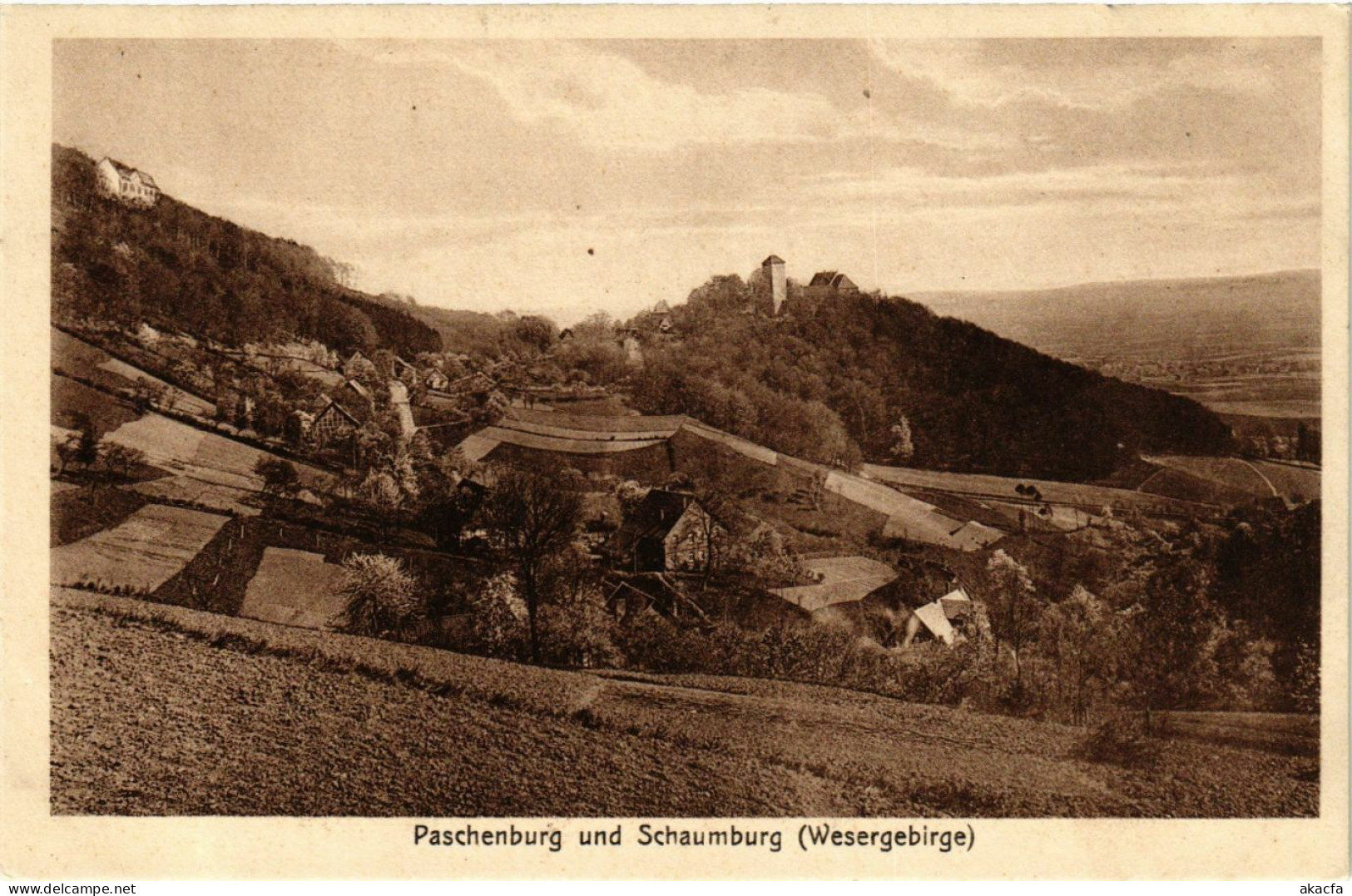 CPA AK PASCHENBURG U. SCHAUMBURG GERMANY (865243) - Schaumburg