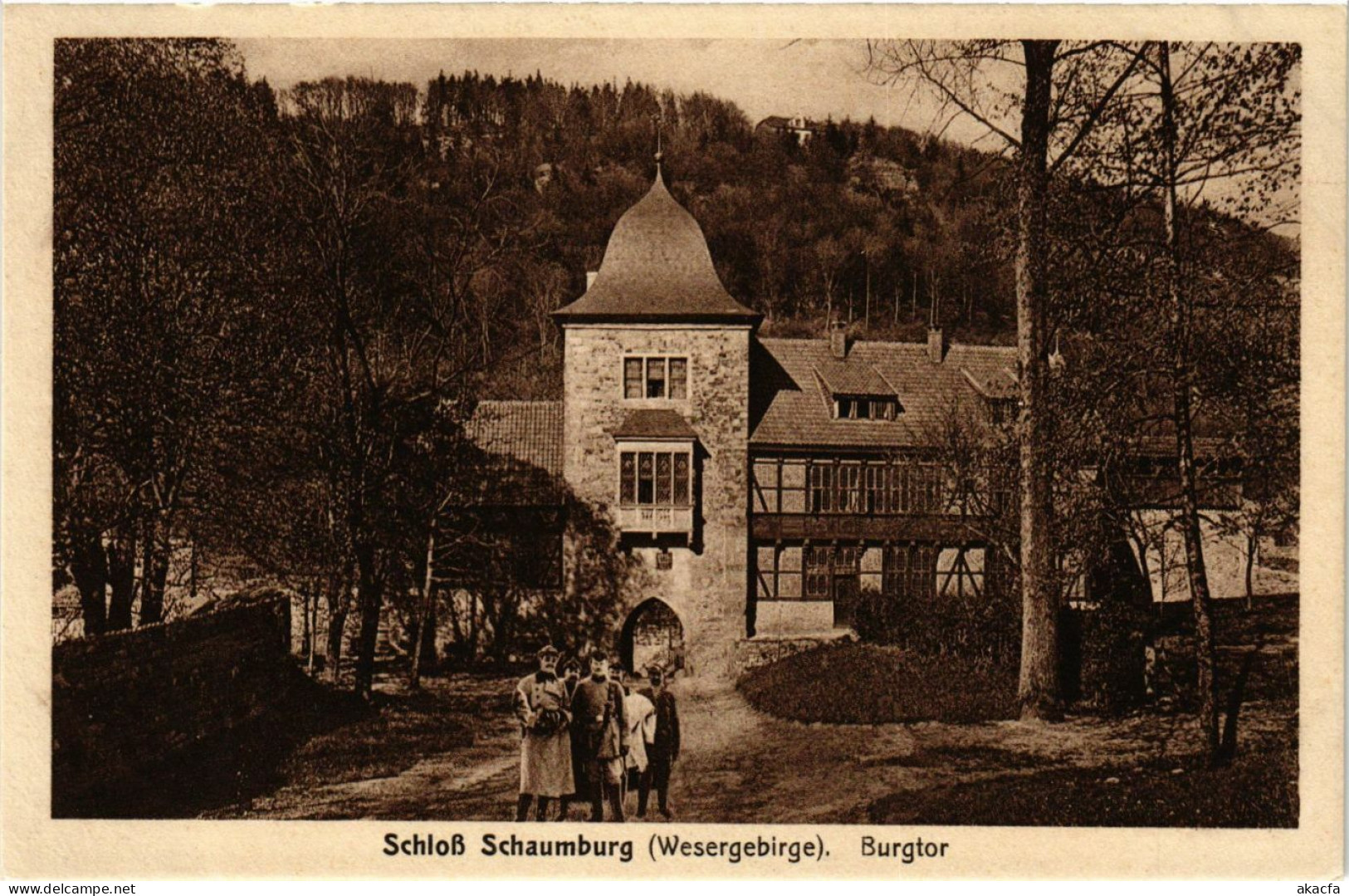 CPA AK Schloss SCHAUMBURG Burgtor GERMANY (865235) - Schaumburg