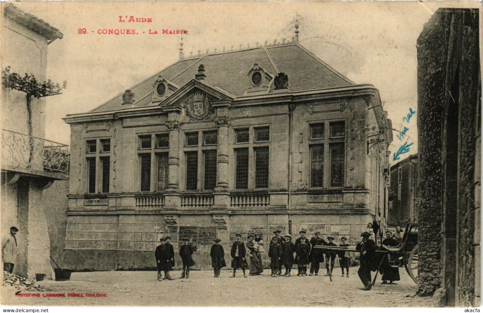 CPA CONQUES-La Mairie (260841) - Conques Sur Orbiel