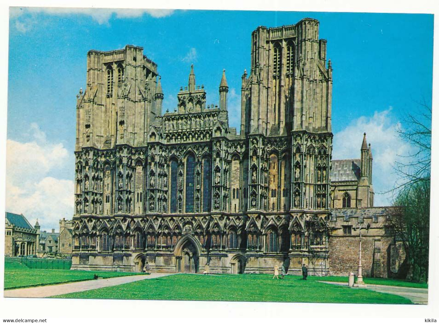 CPSM / CPM 10.5 X 15 Angleterre (75) Les Grandes Cathédrales Anglaises WELLS - Wells
