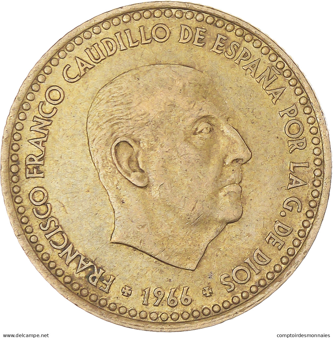 Monnaie, Espagne, Peseta, 1966 - 100 Peseta