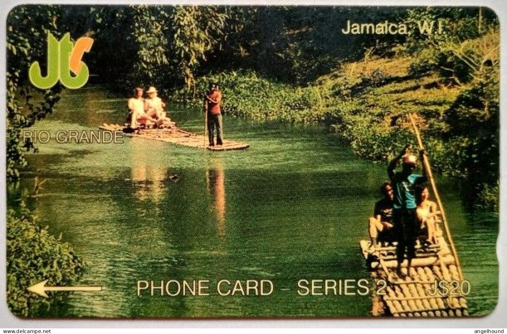 Jamaica J$20  5JAME  " Rio Grande " - Jamaïque
