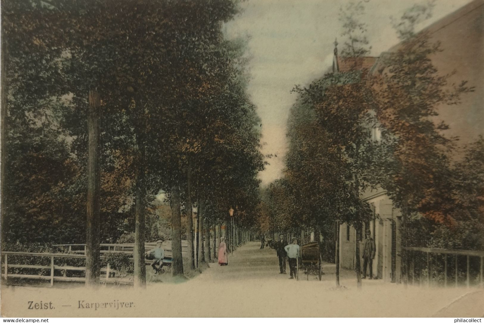 Zeist // Karpervijver (gekleurd) 1915 - Zeist