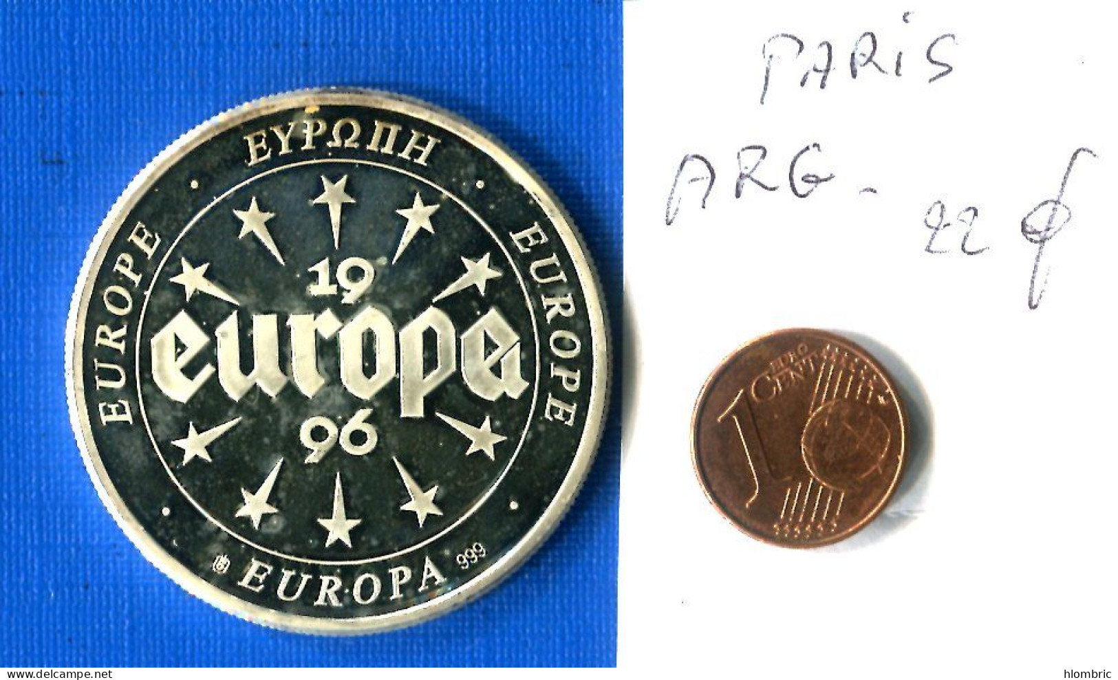 Paris  A 999/1000   Arg   20  Gr  Sup - Errors & Oddities