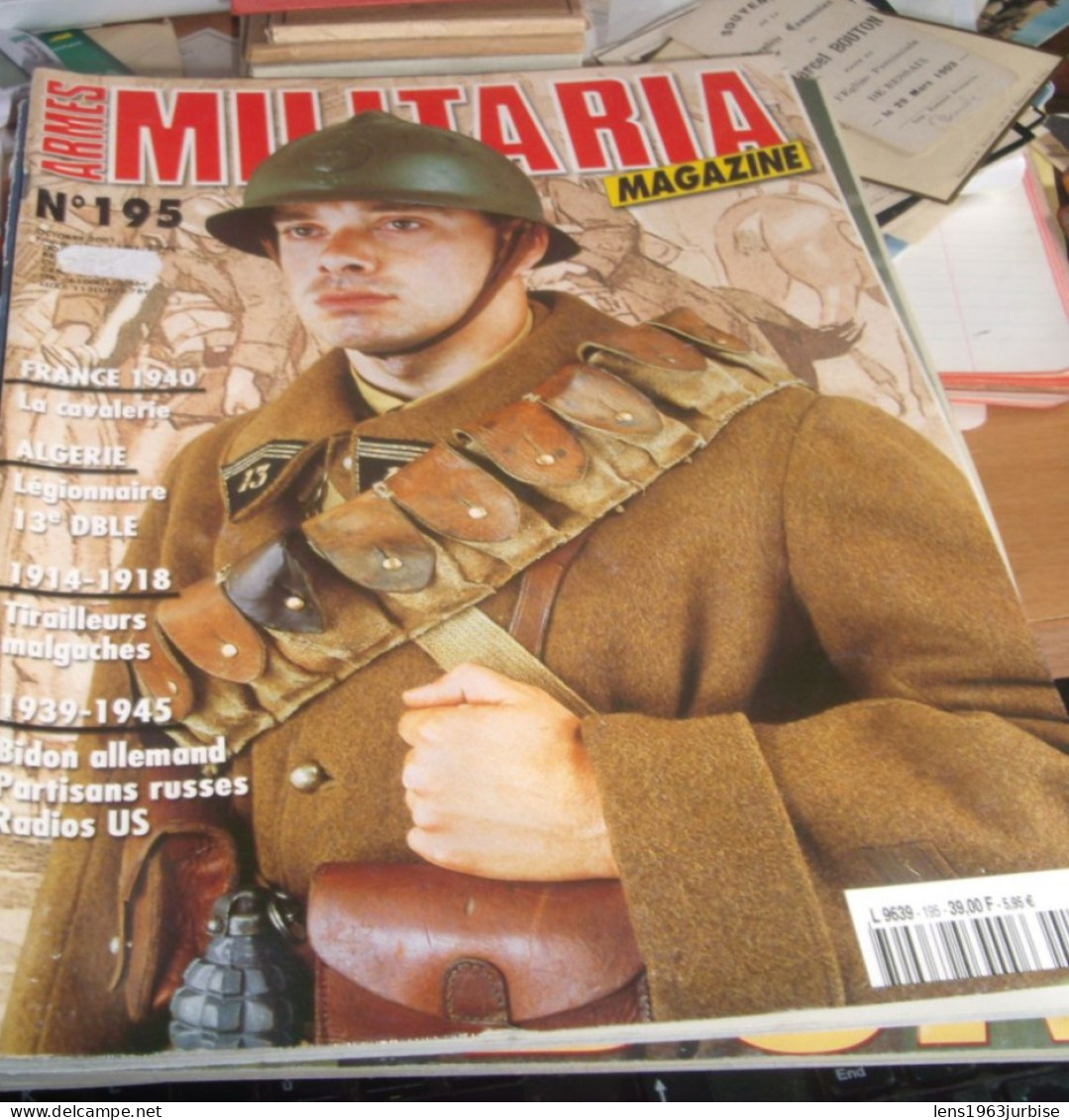 Militaria Magazine N° 195 , France 1940 - Armas