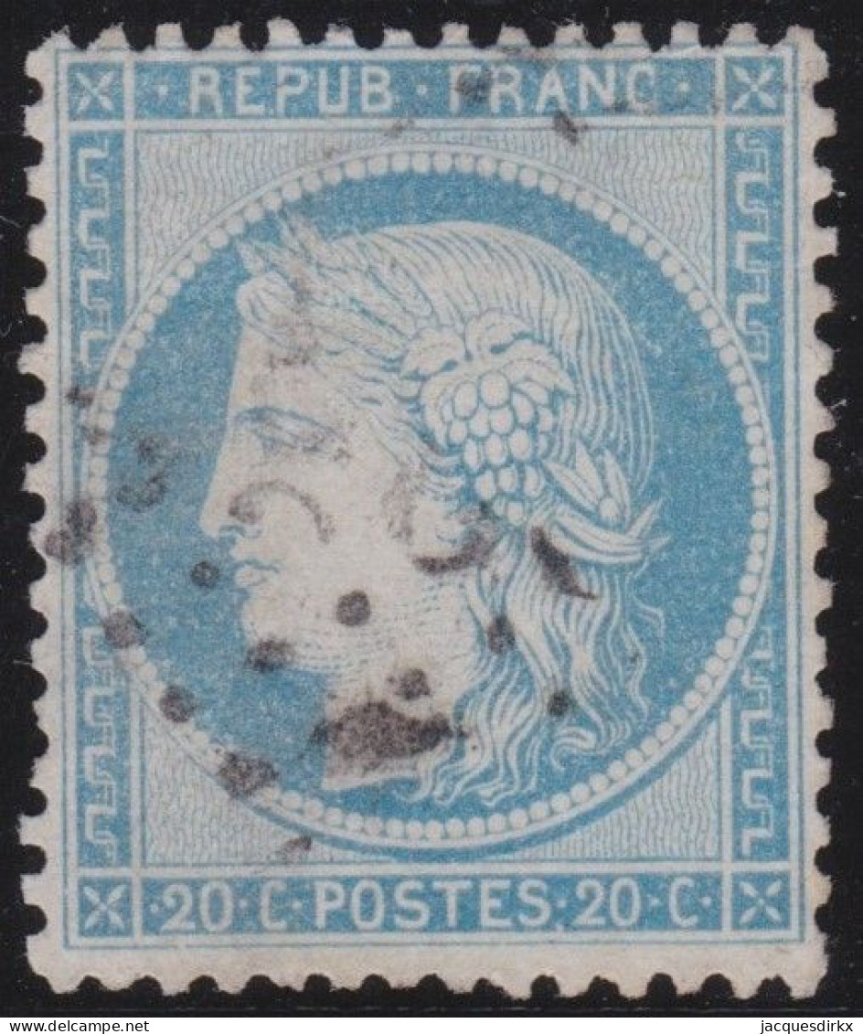 France  .  Y&T   .    37    .   O   .    Oblitéré - 1870 Beleg Van Parijs