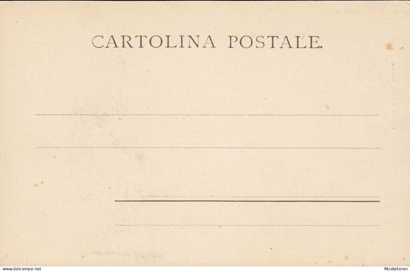 Italy PPC Napoli Castellamare Edit. Römmler & Jonas, Dresden 8739 As. Simple Backside Cartolina Postale (2 Scans) - Castellammare Di Stabia