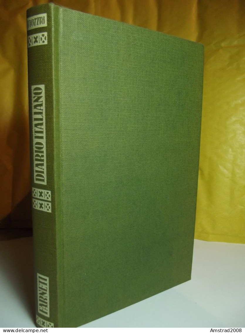 DIARIO ITALIANO  - PREFAZIONE DI NORBERTO BOBBIO -  PAOLO FARNETI  - EDIZIONE RIZZOLI MILANO 1983 - Historia, Filosofía Y Geografía