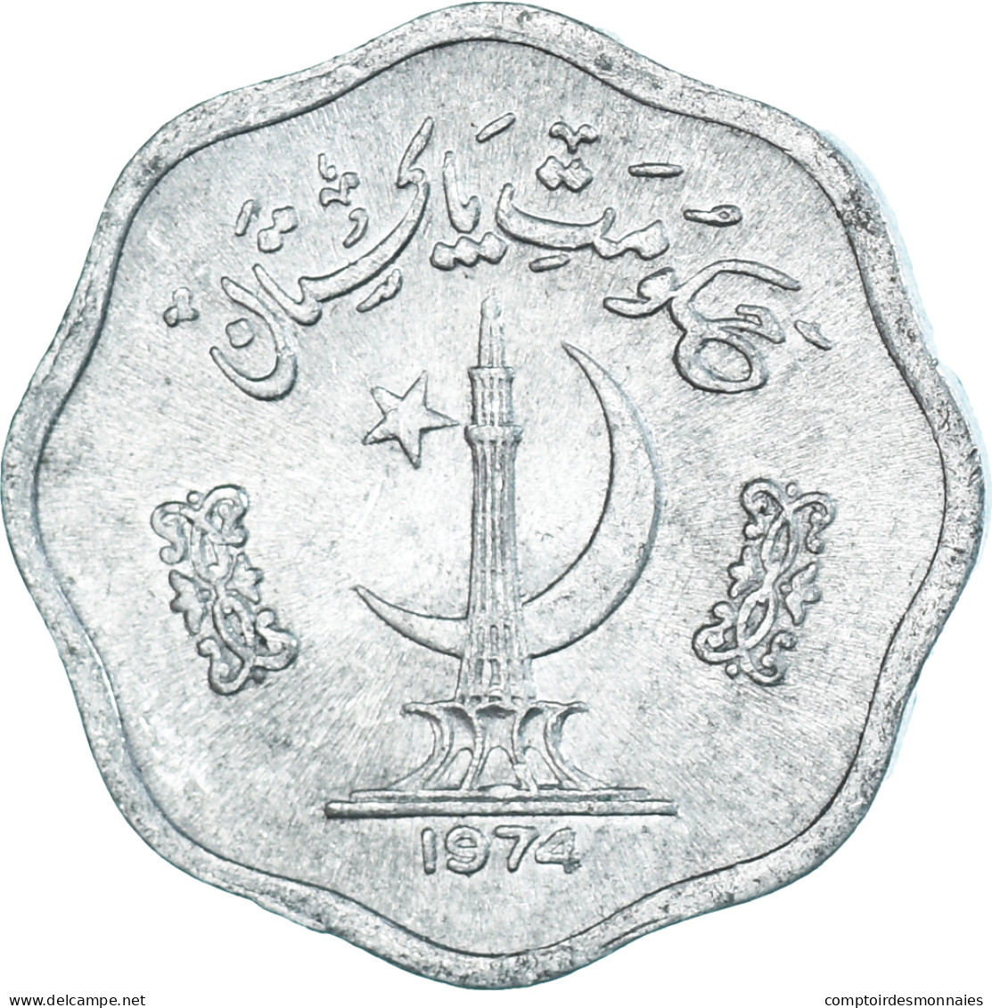 Monnaie, Pakistan, 2 Paisa, 1974 - Pakistan