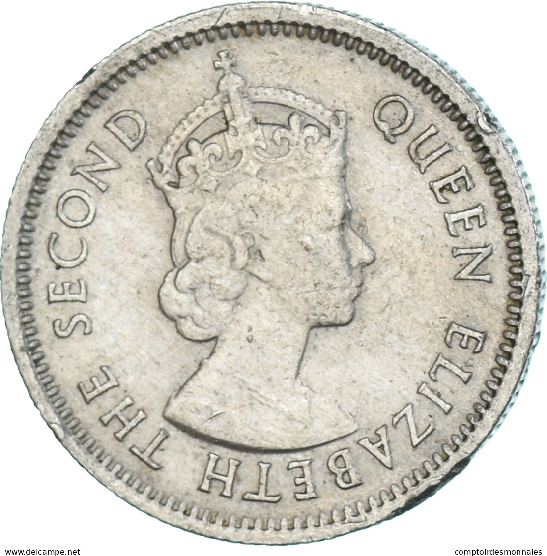 Monnaie, Territoires Britanniques Des Caraïbes, 10 Cents, 1965 - Britse Caribische Gebieden