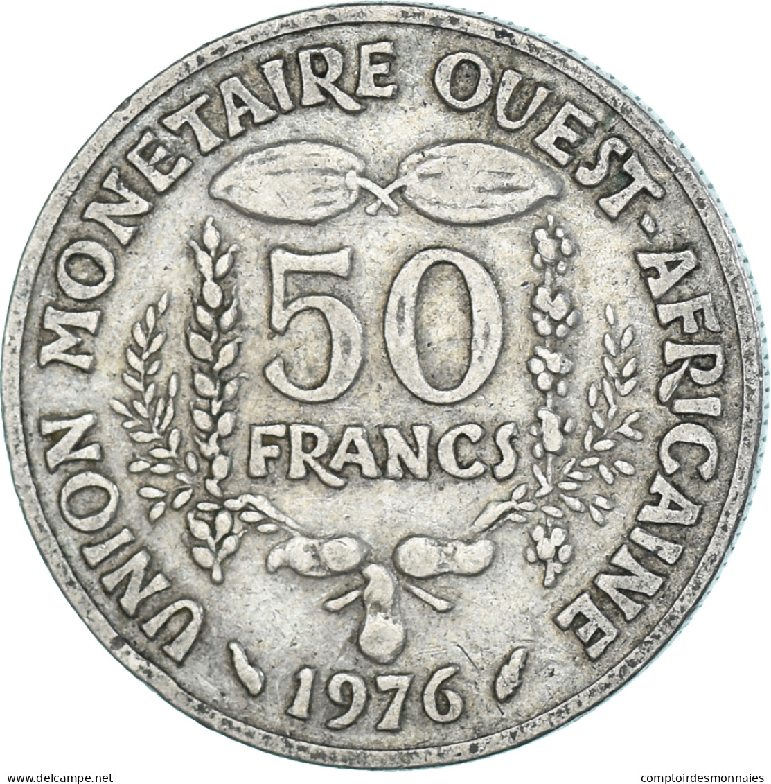 Monnaie, Communauté économique Des États De L'Afrique De L'Ouest, 50 Francs - Costa De Marfil