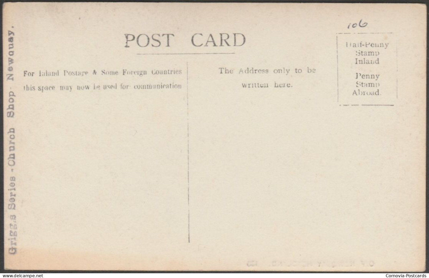 Off Newquay Headland, Cornwall, C.1910 - Grigg's RP Postcard - Newquay