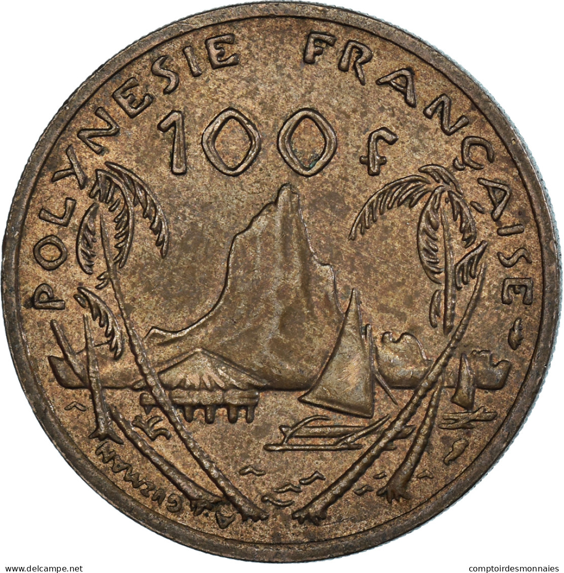 Monnaie, Polynésie Française, 100 Francs, 1988 - Polynésie Française