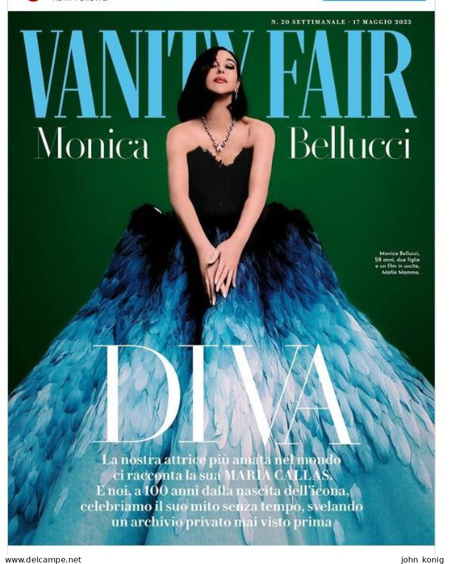 Vanity Fair Italia-Monica Bellucci (May 2023) + Allegato "speciale Gioielli)-2 Riviste Sigillate (double Magazine Pack) - Fashion