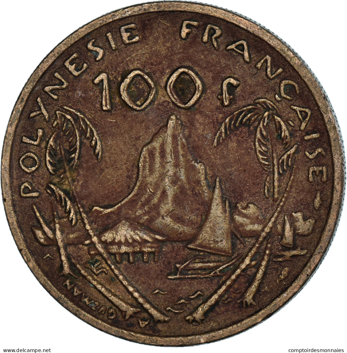 Monnaie, Polynésie Française, 100 Francs, 1986 - Frans-Polynesië