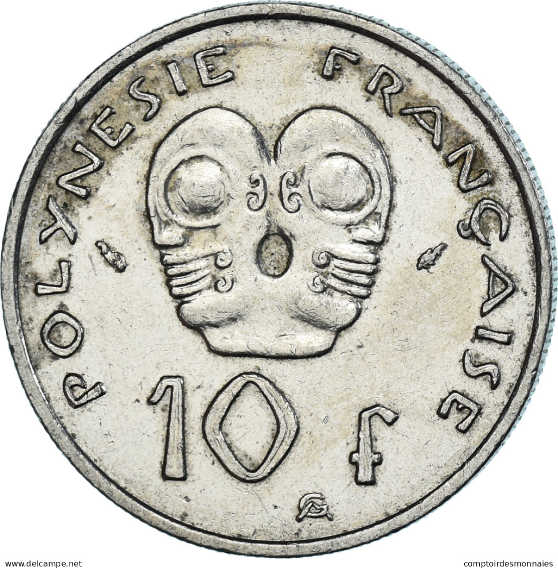 Monnaie, Polynésie Française, 10 Francs, 1982 - Polynésie Française