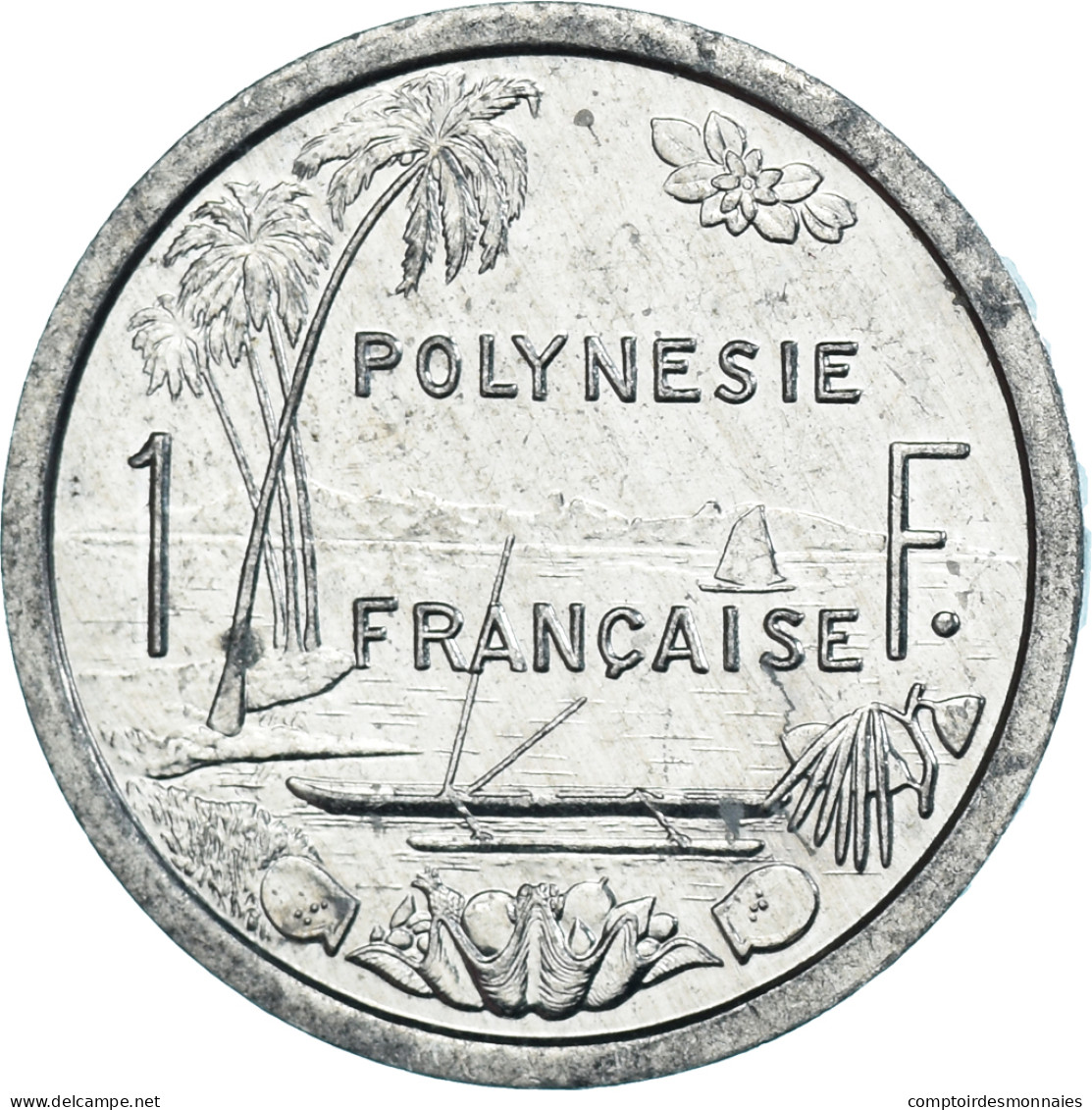 Monnaie, Polynésie Française, Franc, 1987 - Polynésie Française