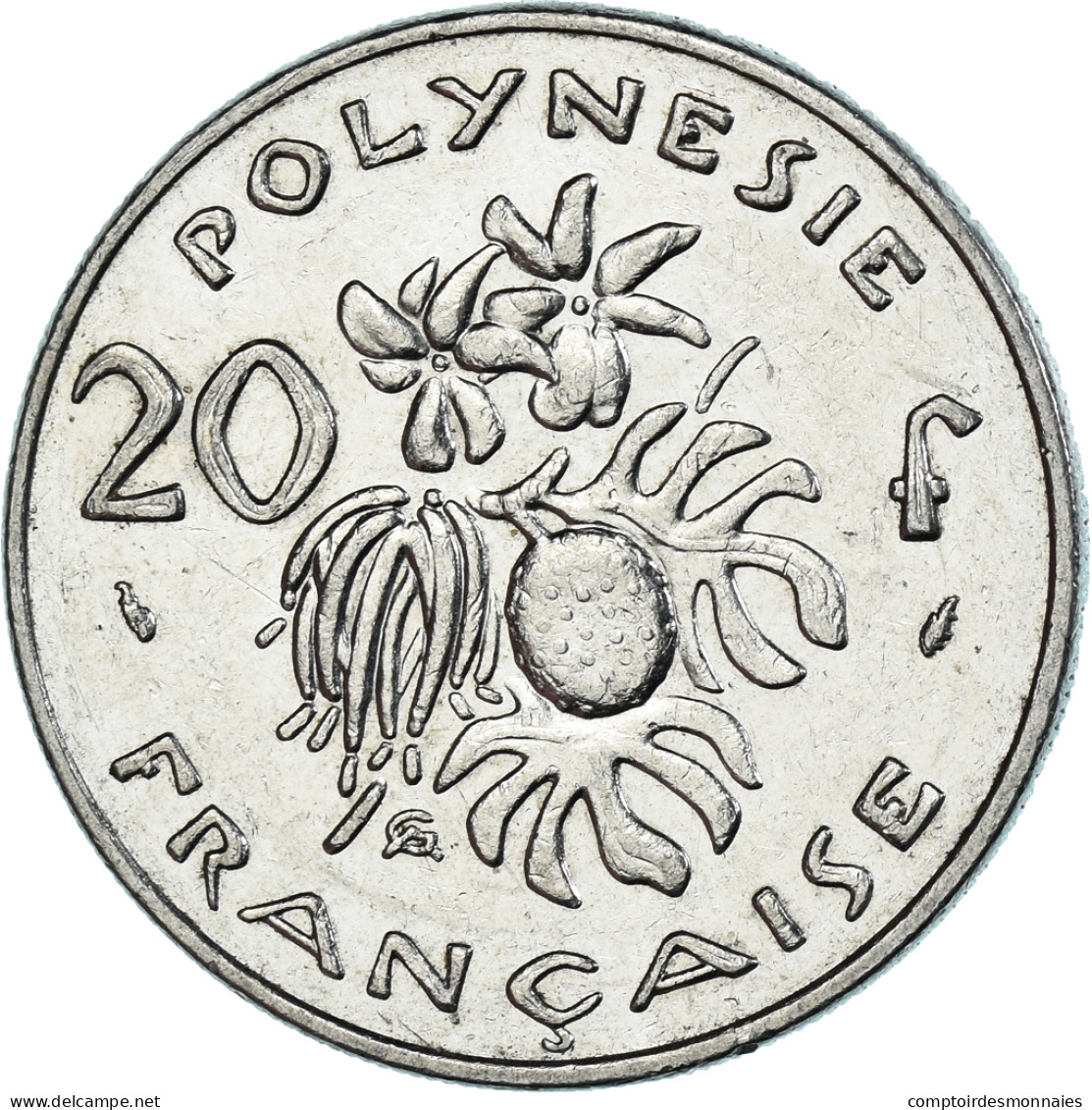 Monnaie, Polynésie Française, 20 Francs, 1983 - Polynésie Française