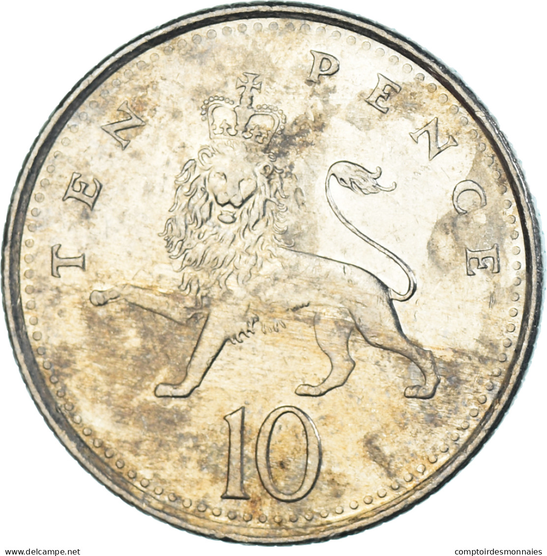 Monnaie, Grande-Bretagne, 10 Pence, 2002 - 10 Pence & 10 New Pence