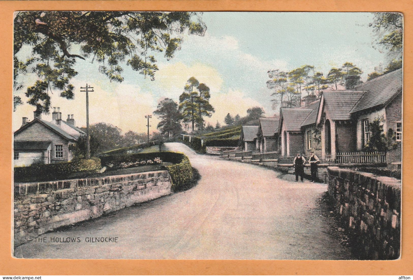 Hollows Gilnockie UK 1906 Postcard - Dumfriesshire