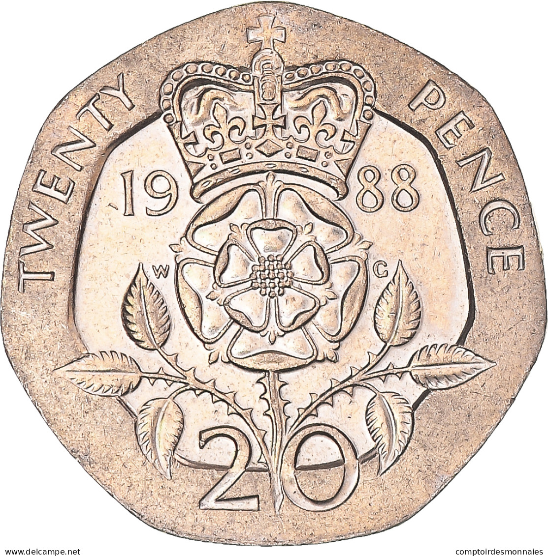 Monnaie, Grande-Bretagne, 20 Pence, 1988 - 20 Pence