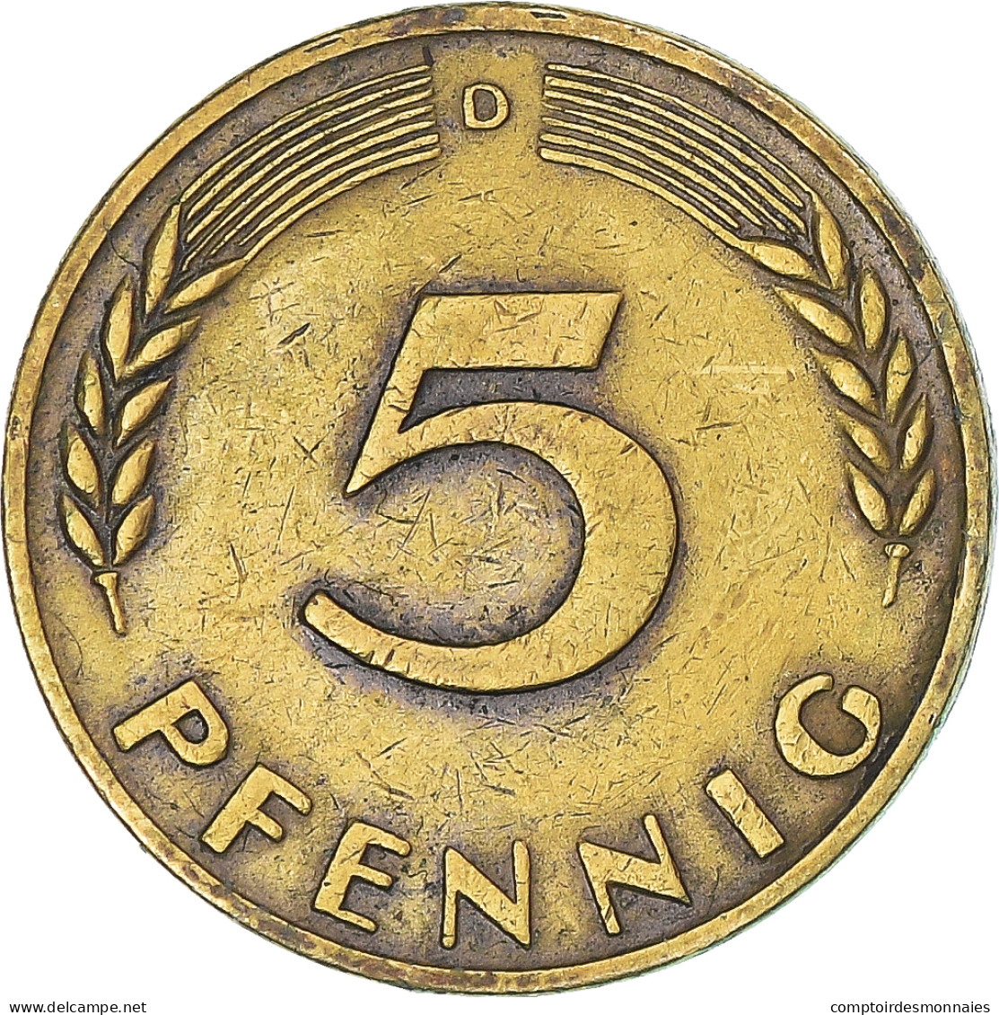 Monnaie, Allemagne, 5 Pfennig, 1949 - 5 Pfennig