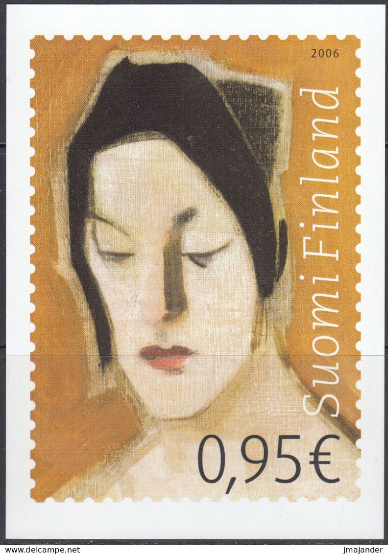 Finland 2006 - Painting By Helene Schjerfbeck: "The Fortune Teller" - New Issue Press Specimen Mi 1792 ** - Lettres & Documents