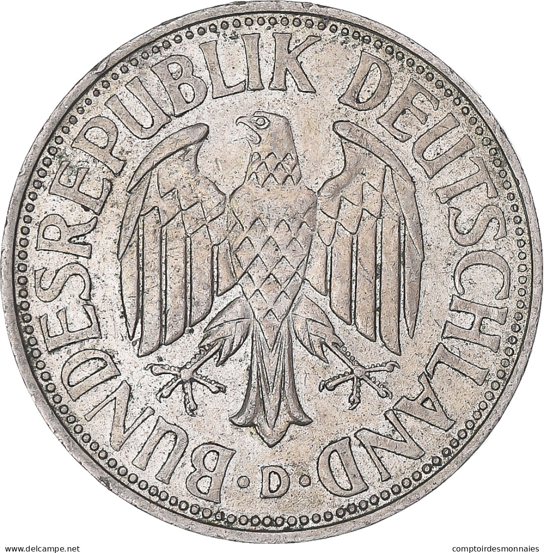 Monnaie, Allemagne, Mark, 1961 - 1 Marco