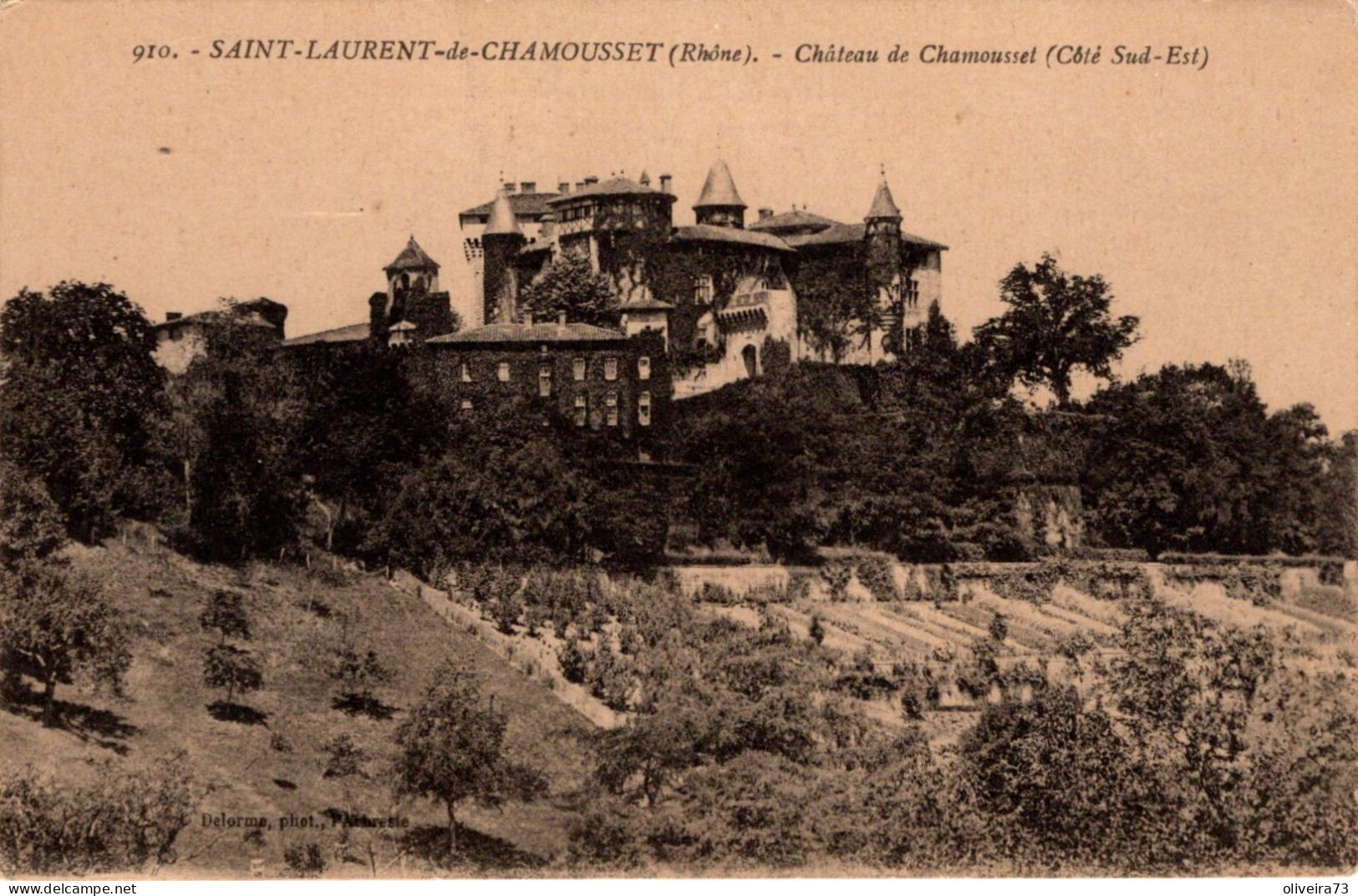 SAINT-LAURENT-de-CHAMOUSSET - Château De Chamousset - Saint-Laurent-de-Chamousset