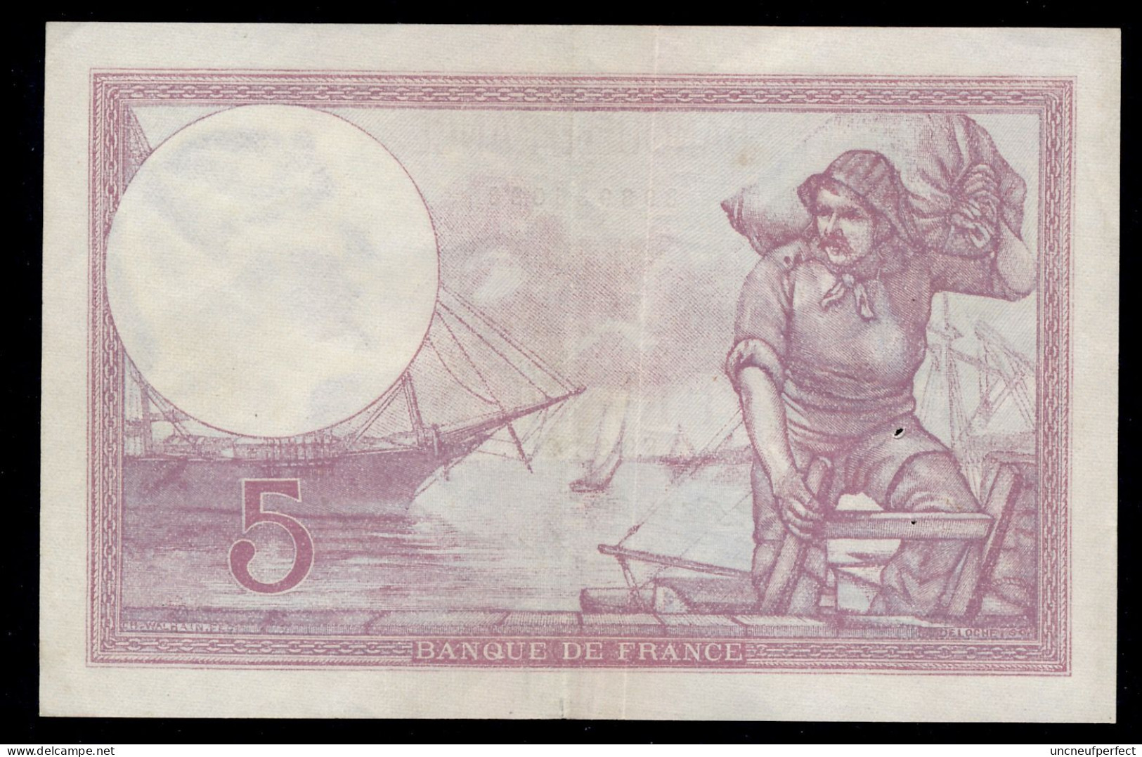5 Francs 9.8.1928 SUP+   Fay 03-12 - 5 F 1917-1940 ''Violet''