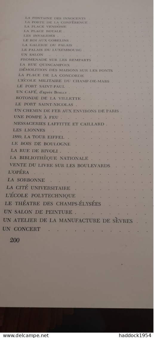 PARIS FRANCOIS BOUCHER Plon 1950 - Parigi