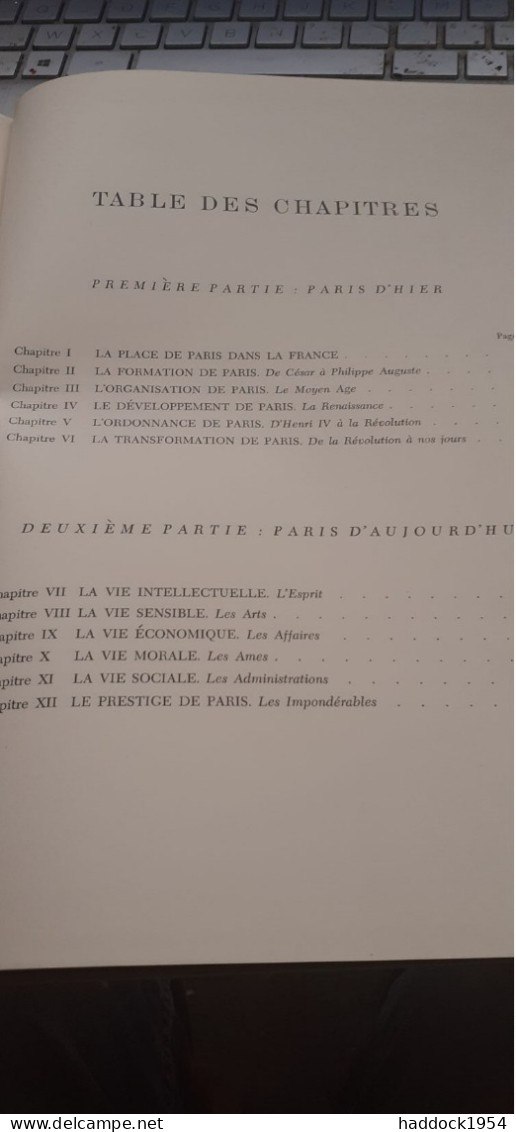 PARIS FRANCOIS BOUCHER plon 1950