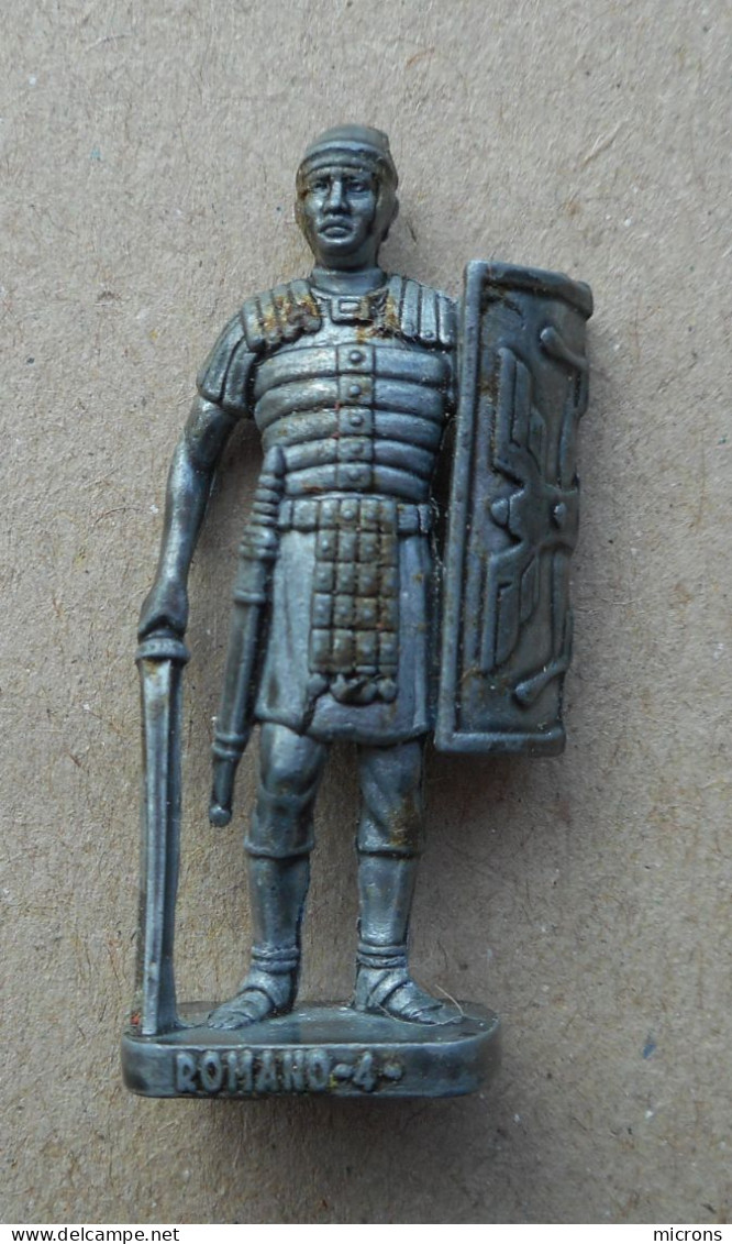 KINDER METAL LEGIONNAIRE ROMANO 4 - Figurines En Métal