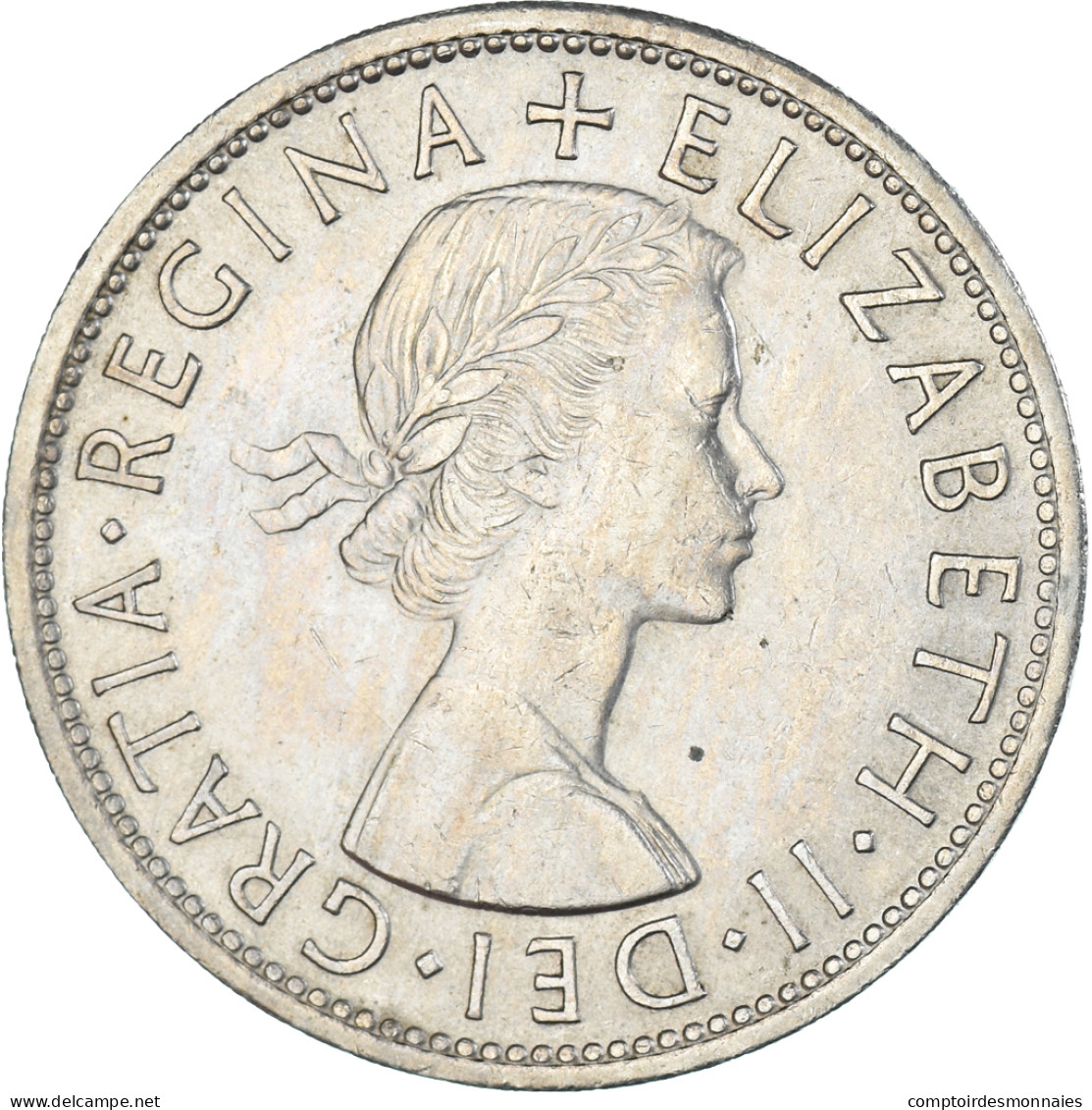 Monnaie, Grande-Bretagne, 1/2 Crown, 1962 - K. 1/2 Crown