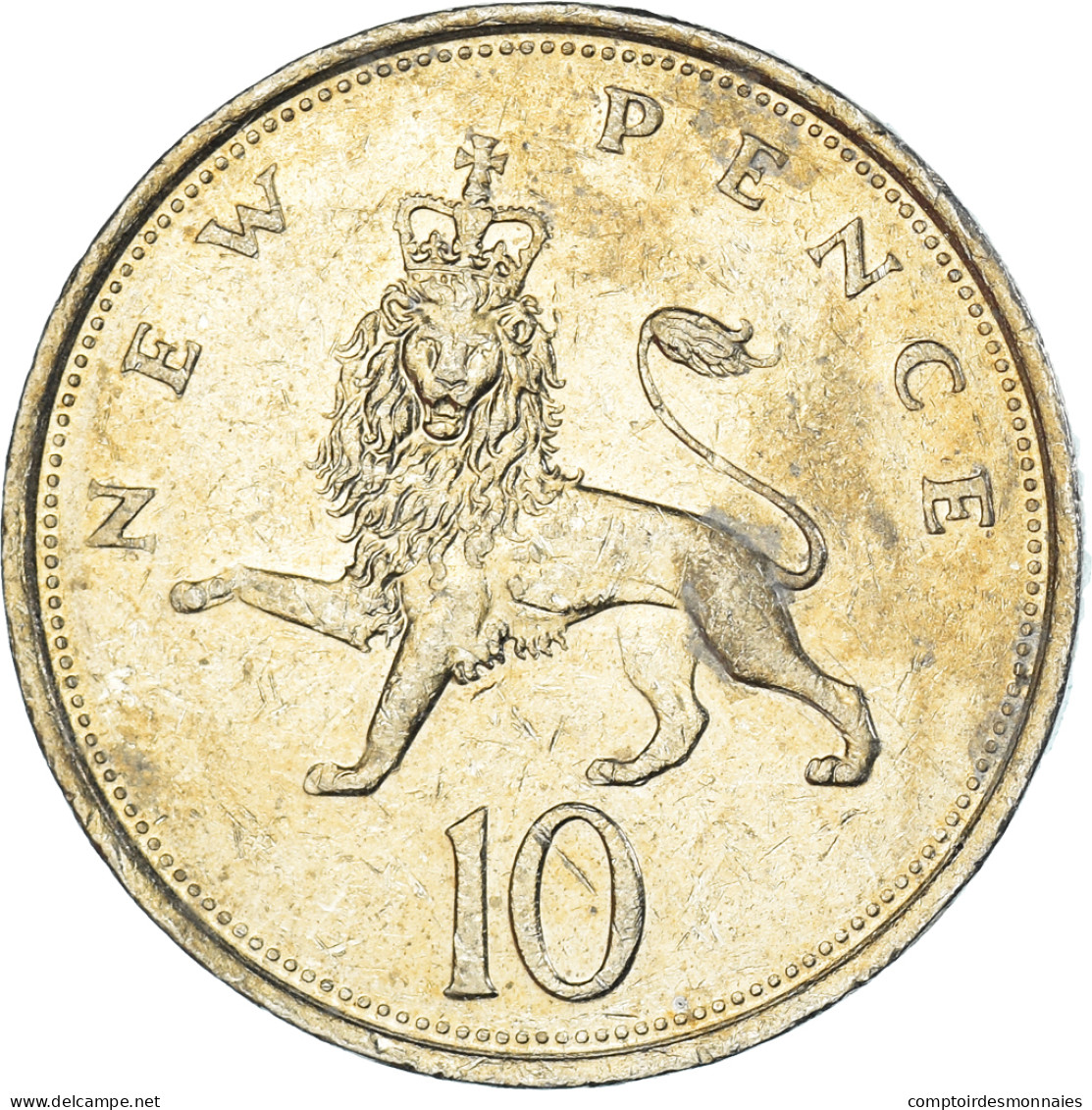 Monnaie, Grande-Bretagne, 10 New Pence, 1977 - 10 Pence & 10 New Pence