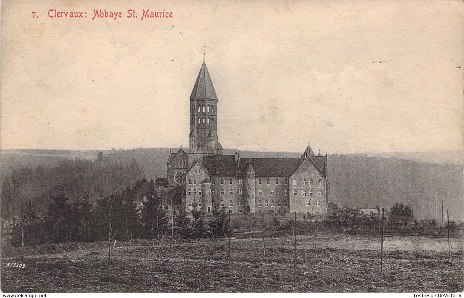 LUXEMBOURG - CLERVAUX - L'Abbaye Saint Maurice - Carte Postale Ancienne - Clervaux