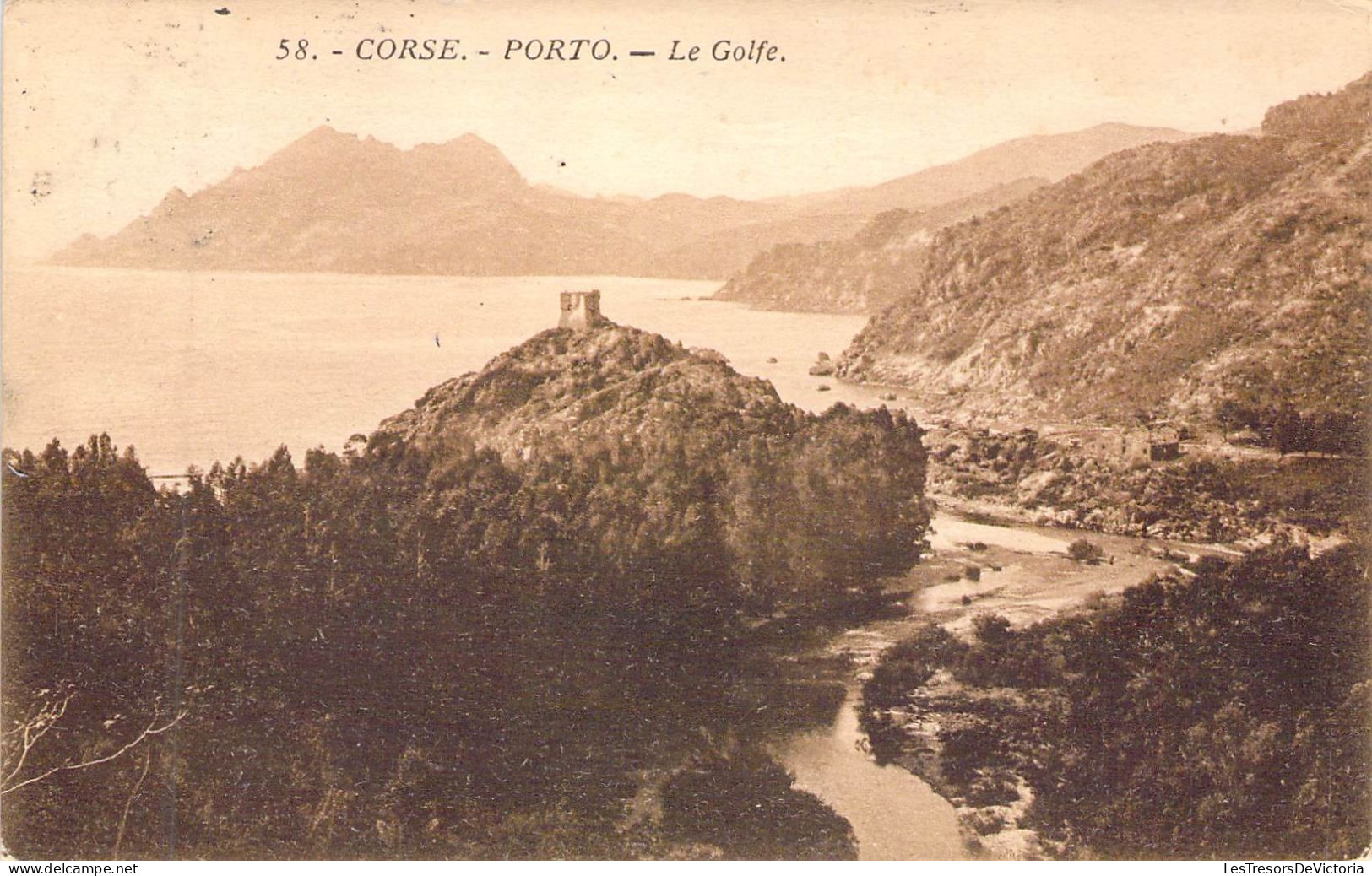 FRANCE - 20 - CORE DU SUD - PORTO - Le Golfe -  Carte Postale Ancienne - Autres & Non Classés
