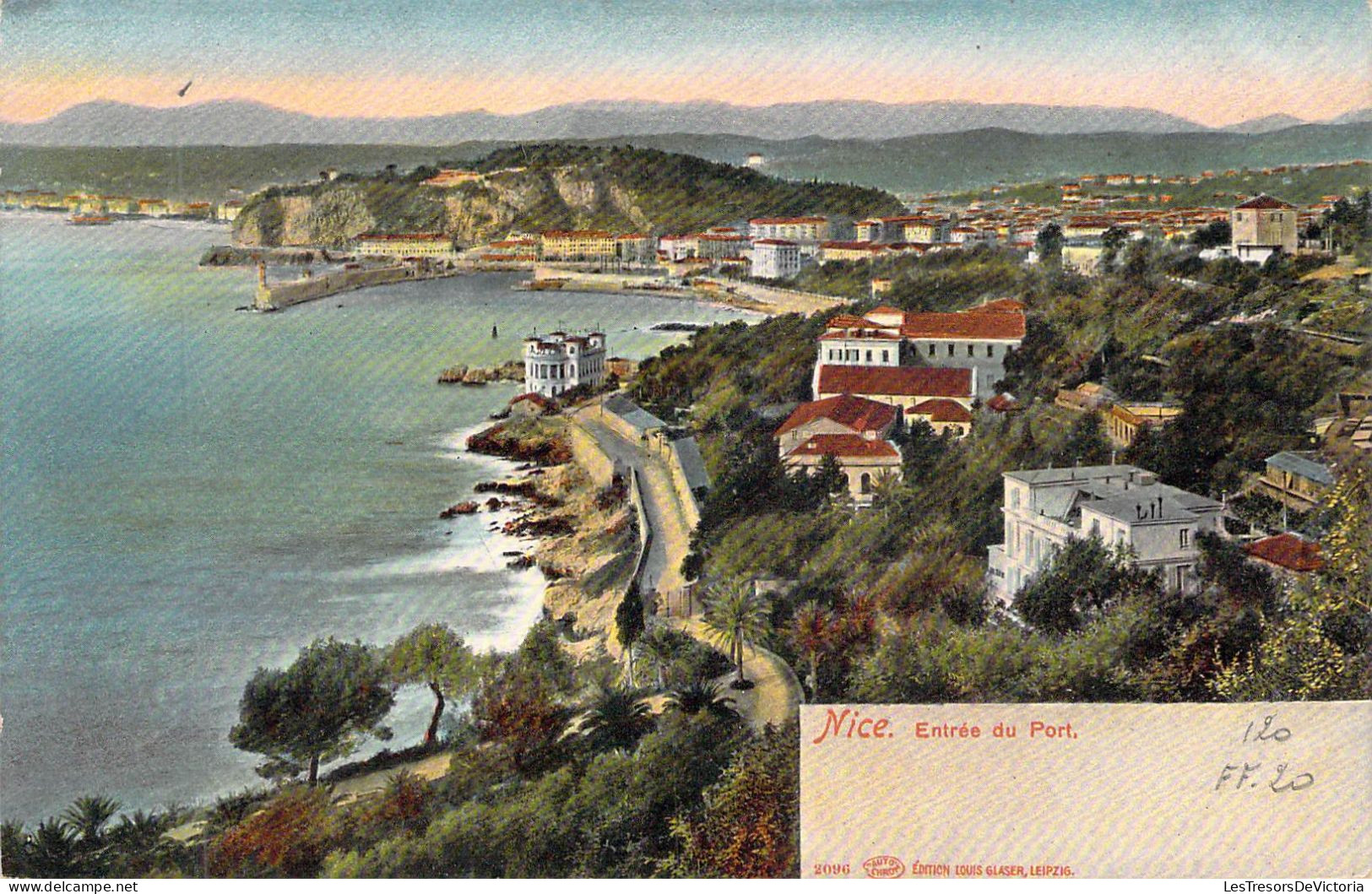 FRANCE - 06 - NICE - Entrée Du Port -  Carte Postale Ancienne - Transport Maritime - Port