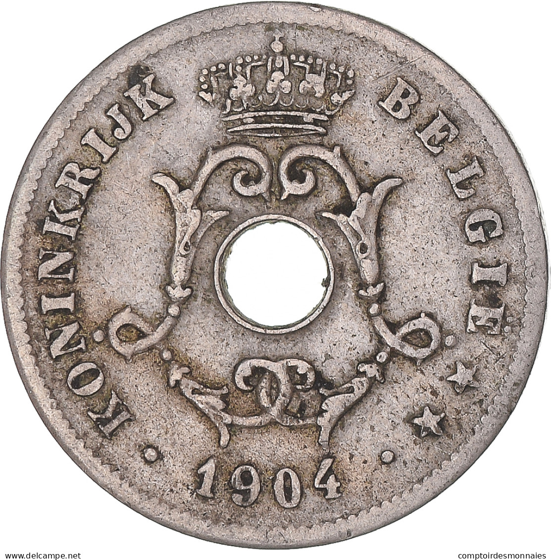 Monnaie, Belgique, 10 Centimes, 1904 - 10 Cents