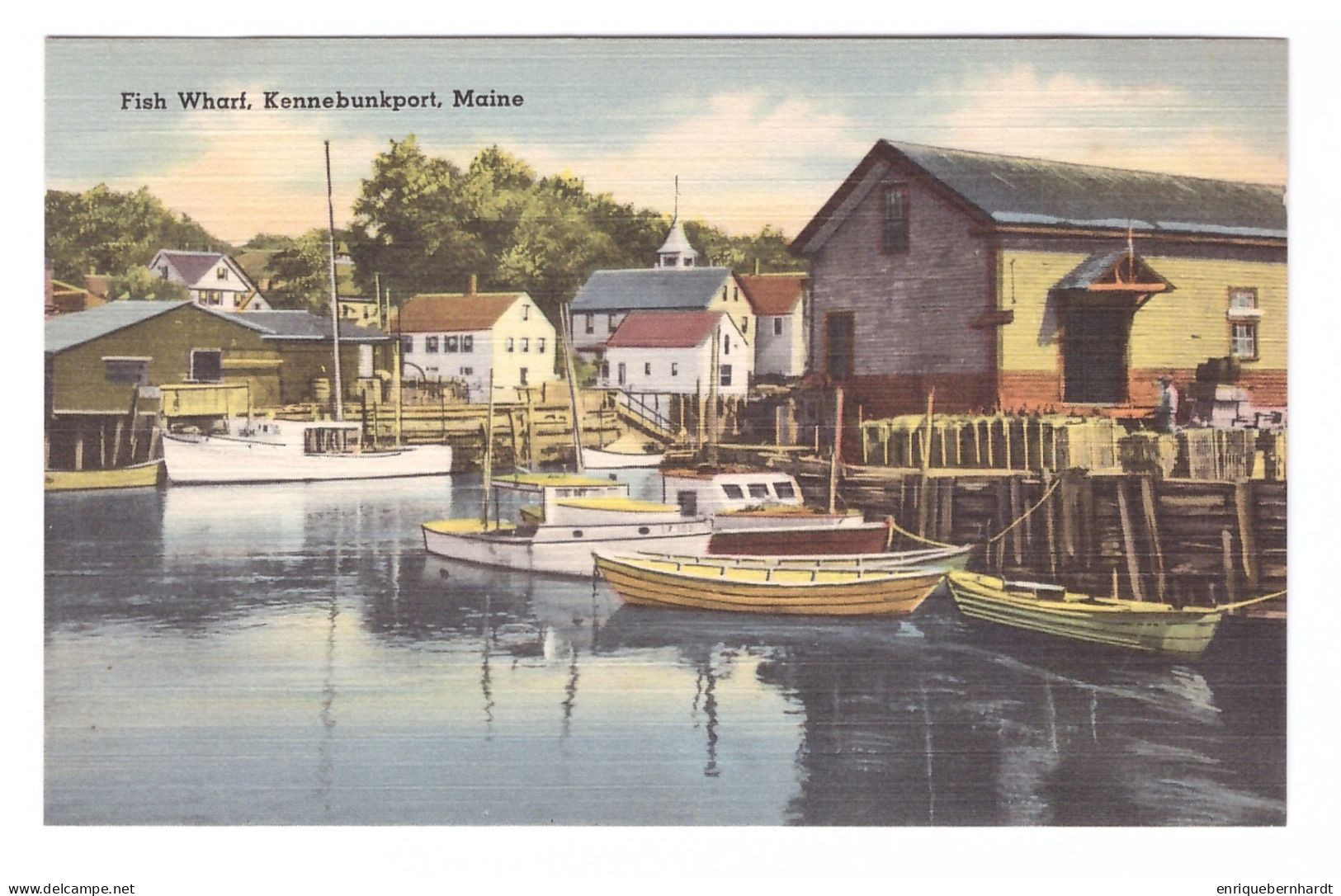 UNITED STATES // KENNEBUNKPORT // FISH WHARF - Kennebunkport