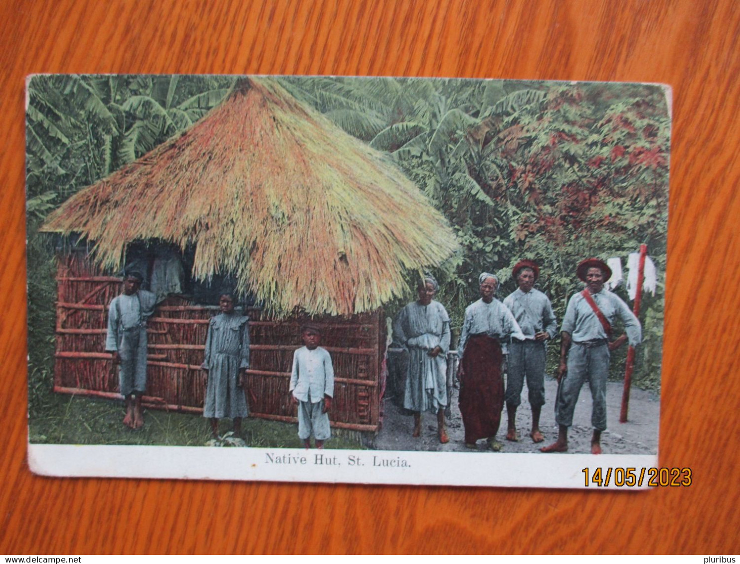 NATIVE HUT ,  ST LUCIA - Saint Lucia