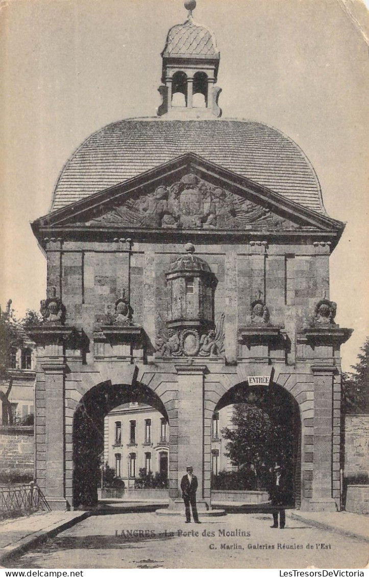 FRANCE - 52 - LANGRES - La Porte Des Moulins -  Carte Postale Ancienne - Langres