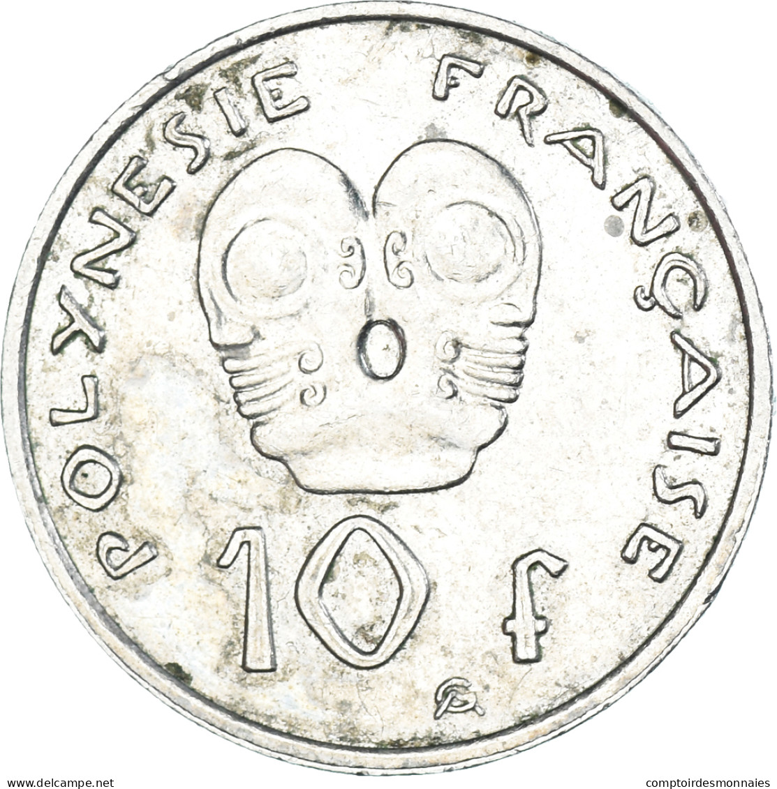 Monnaie, Polynésie Française, 10 Francs, 2009 - Polynésie Française