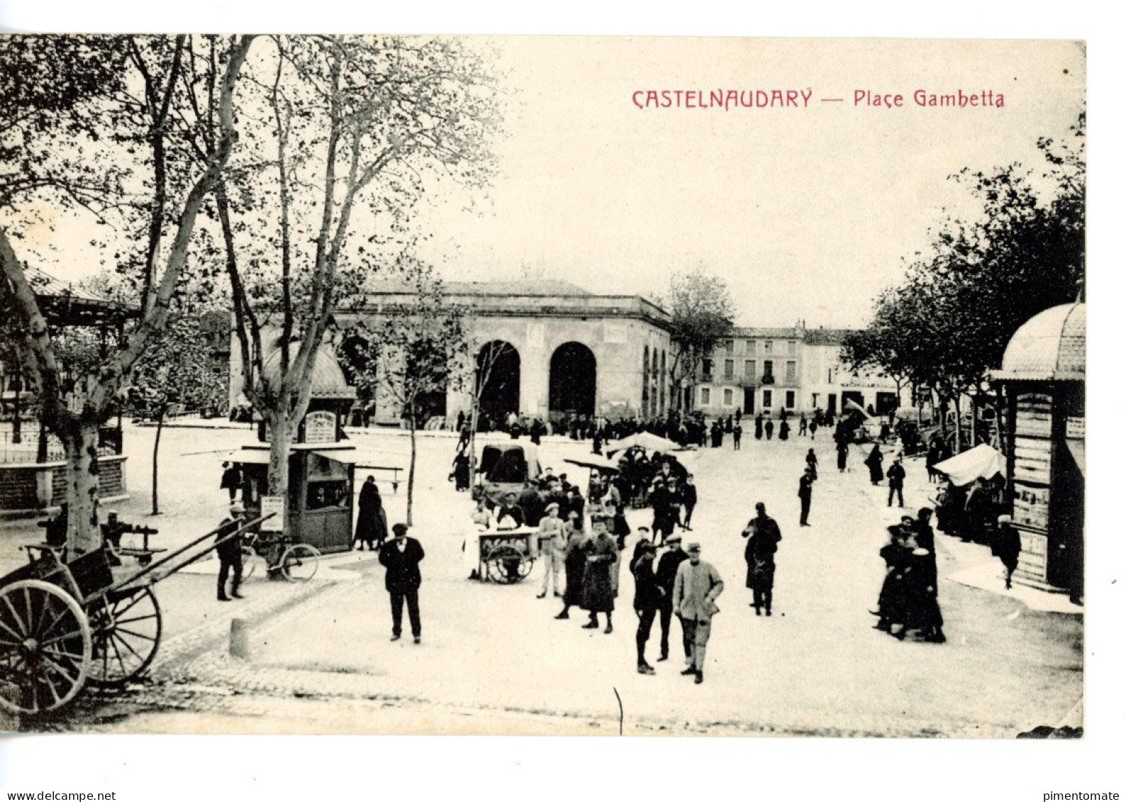 CASTELNAUDARY PLACE GAMBETTA - Castelnaudary