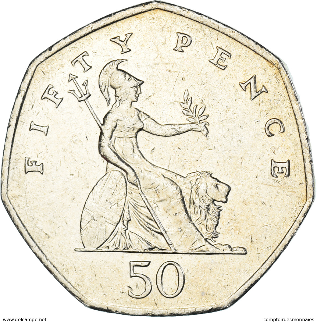 Monnaie, Grande-Bretagne, 50 Pence, 1999 - 50 Pence