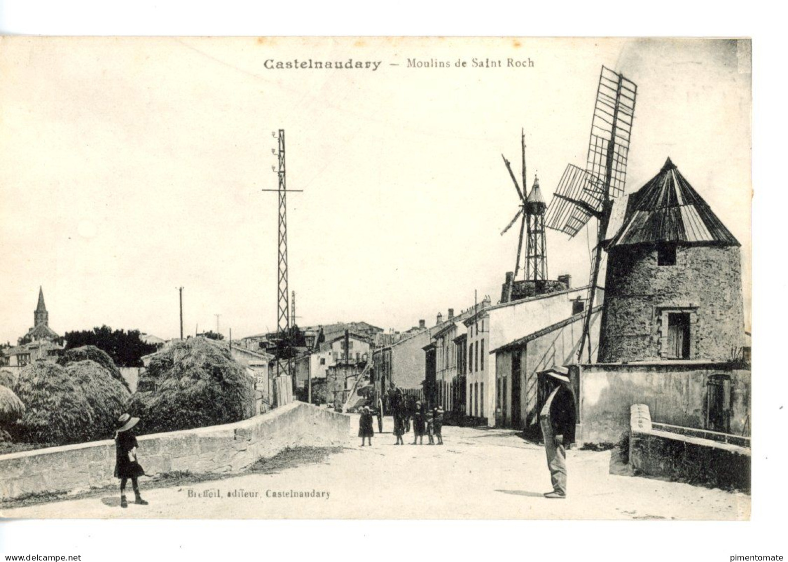 CASTELNAUDARY MOULINS DE SAINT ROCH - Castelnaudary