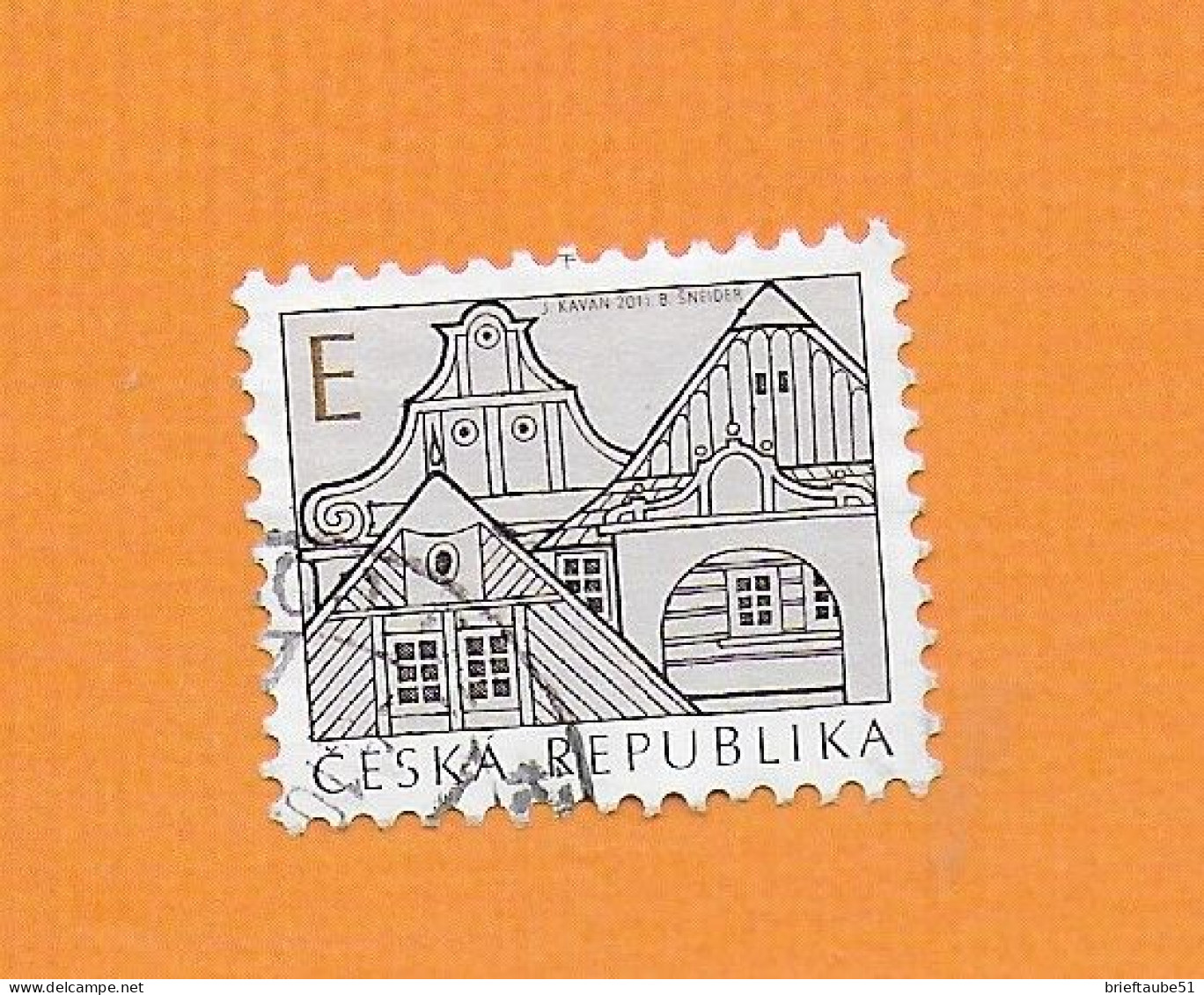 CZECH REPUBLIC 2011  Gestempelt°Used  MiNr. 674  "VOLKSARCHITEKTUR" - Usati