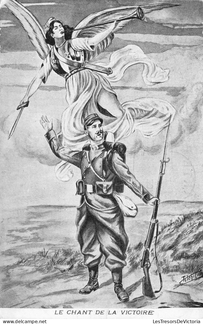 MILITARIA - Patriotiques - Le Chant De La Victoire - Carte Postale Ancienne - Patrióticos